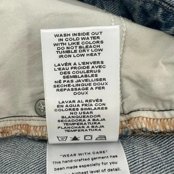 Good American Good Classic Distressed
Straight Leg High Rise Jeans Size 4/27
NEW - Picture 9 of 11